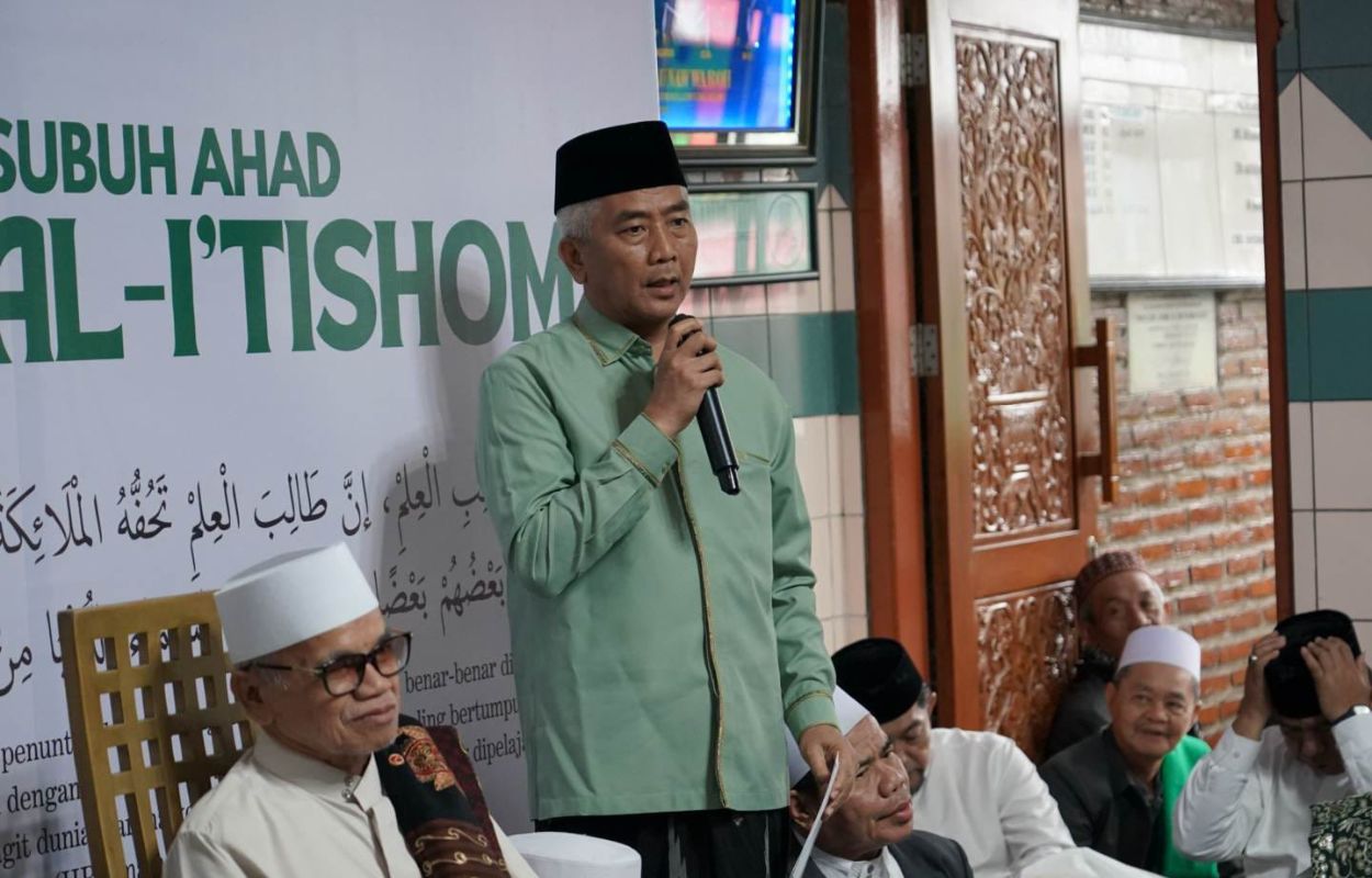 Sekko-Jaksel-Hadiri-Peringatan-Maulid-Nabi-di-Masjid-Jami-Al-Munawwaroh