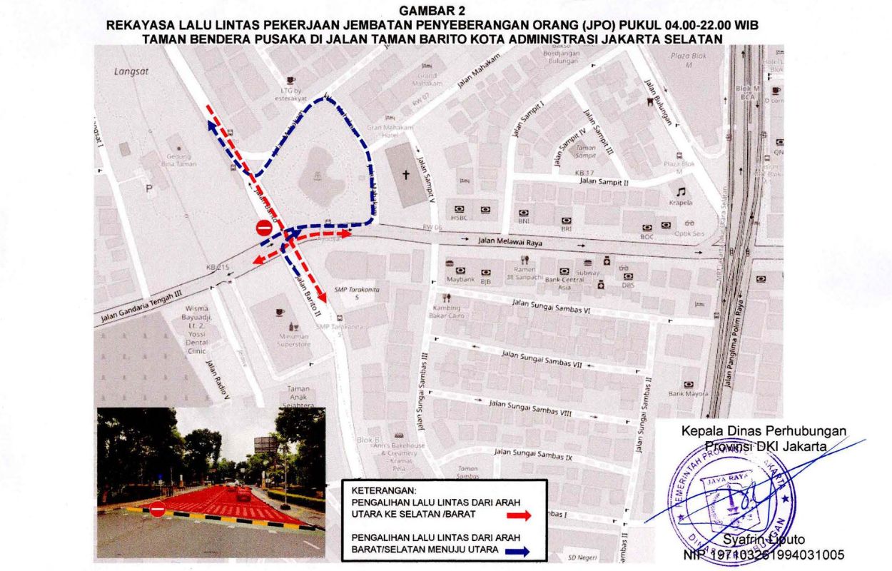 Rekayasa-Lalu-Lintas-Pekerjaan-Erection-Baja-JPO-Taman-Bendera-Pusaka