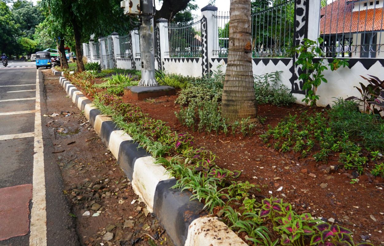 Taman-Cibino-Hijaukan-Jalan-Manggarai-Utara-Kelurahan-Manggarai