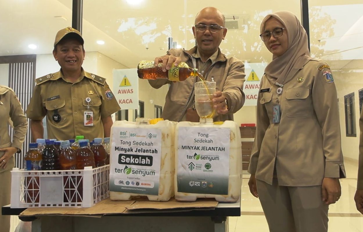 Kecamatan-Kebayoran-Baru-Kumpulkan-50-Liter-Mijel-Dari-Pegawai