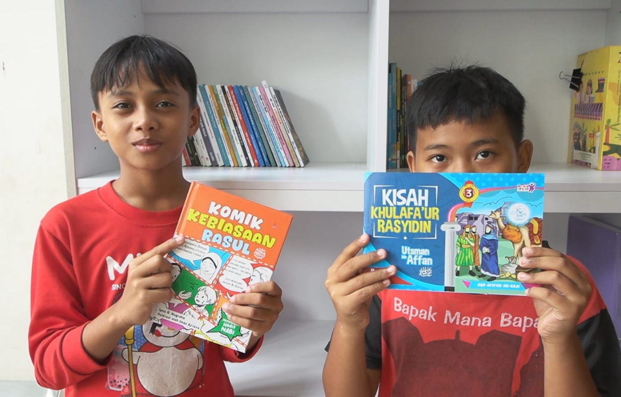 Kelurahan-Grogol-Selatan-Terima-Bantuan-Dari-Sudin-Pusip-Jaksel