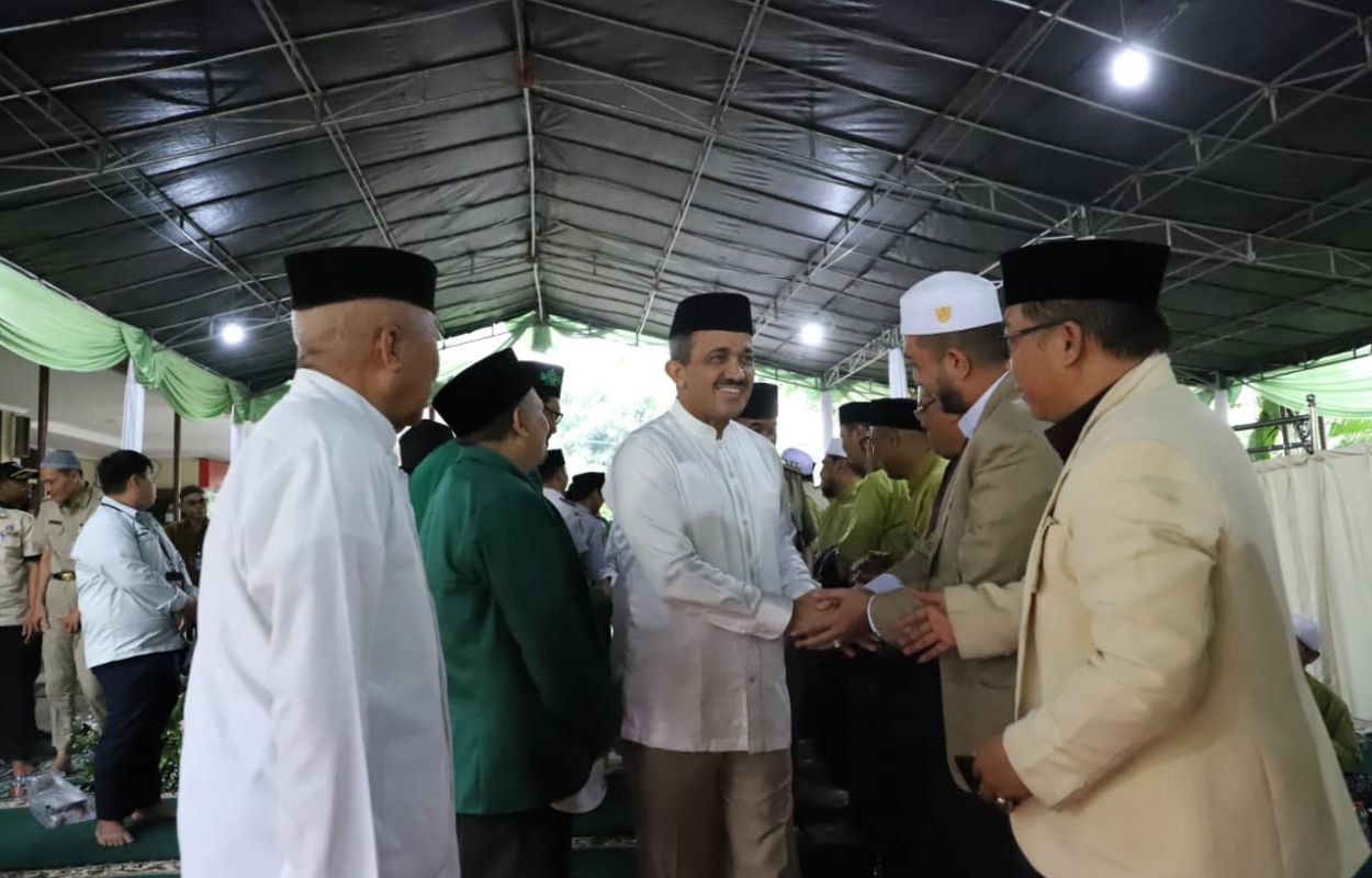 Walikota-M-Anwar-Hadiri-Sarasehan-Ulama-Umaro-di-Kecamatan-Pesanggrahan