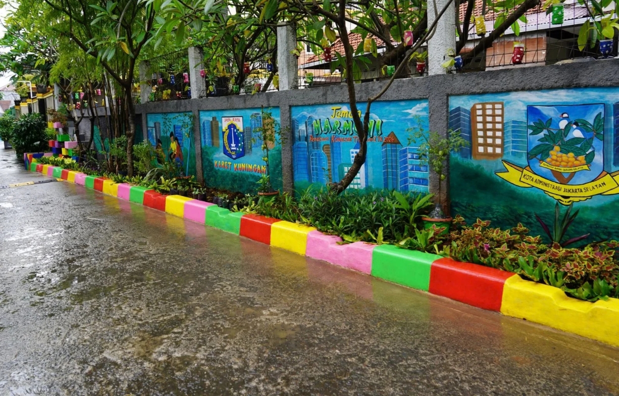Kelurahan-Karet-Kuningan-Tata-Kawasan-di-Jalan-Blumbang