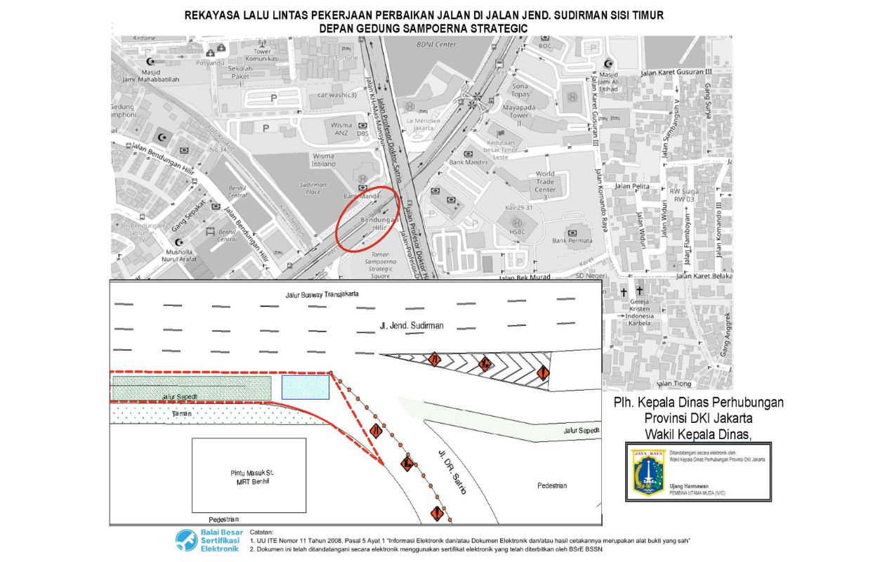 Rekayasa-Lalin-Perbaikan-Jalan-di-Jalan-Jenderal-Sudirman