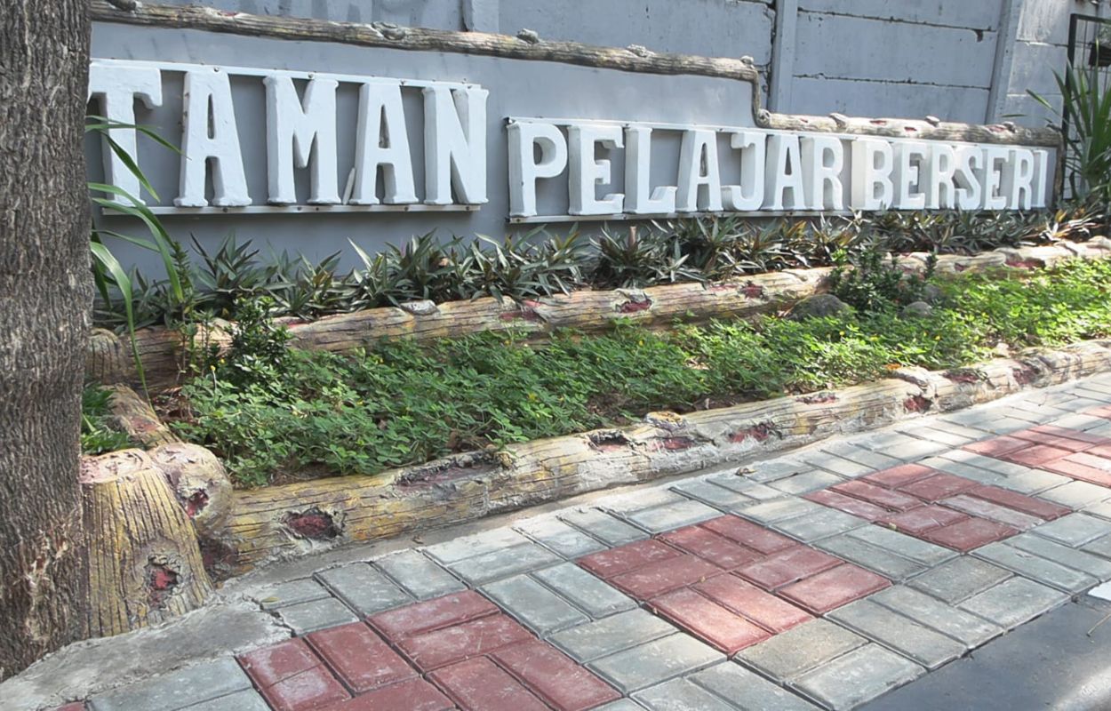 Kelurahan-Grogol-Utara-Ubah-TPS-Ilegal-Jadi-Taman