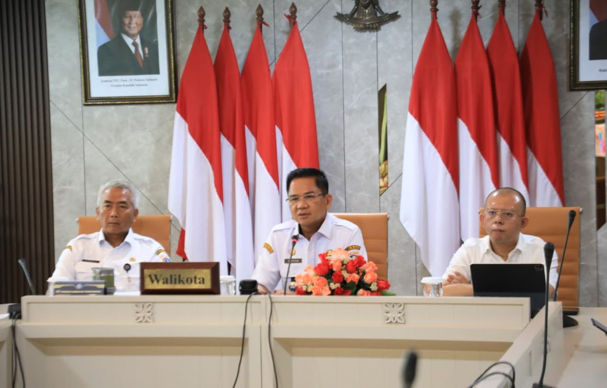 Walikota-Syafrin-Pimpin-Rakor-TP3W-Jaksel