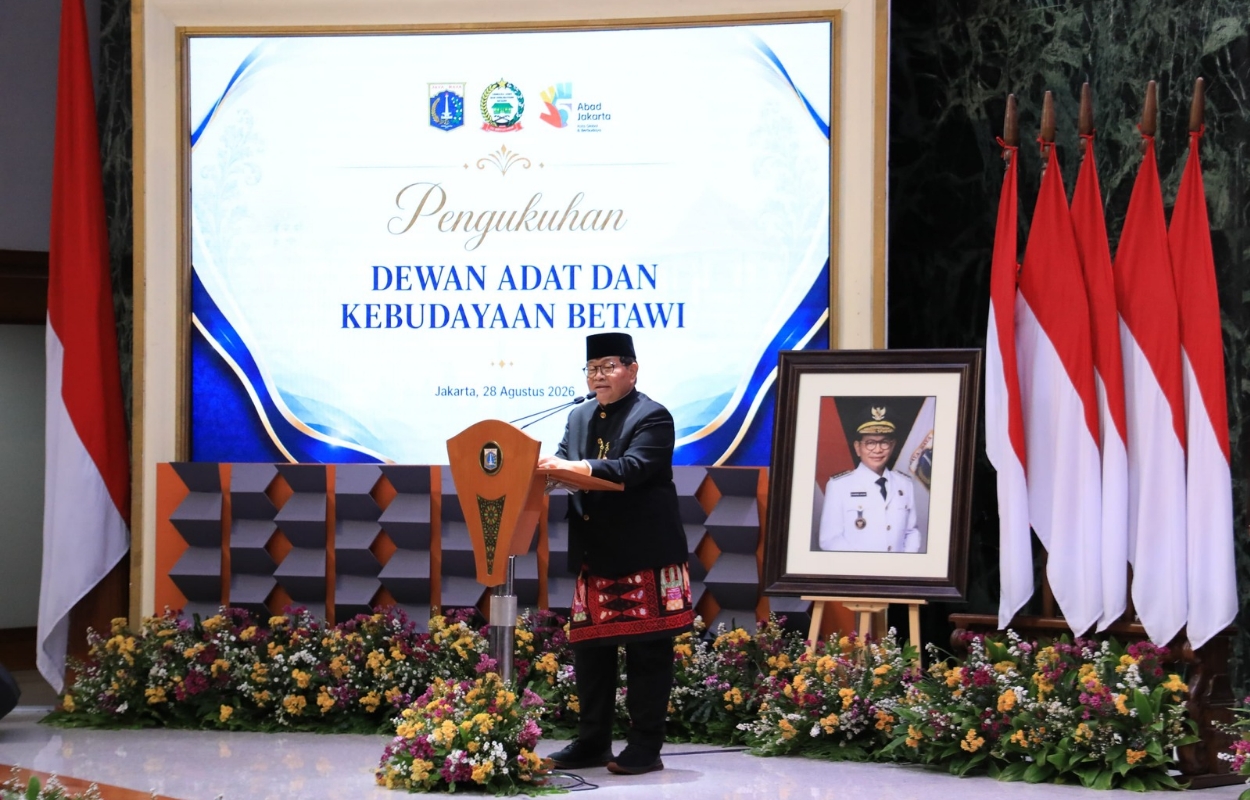 Kukuhkan-Dewan-Adat-dan-Kebudayaan-Betawi-Gubernur-Pramono-Penataan-Kelembagaan-Tuntas