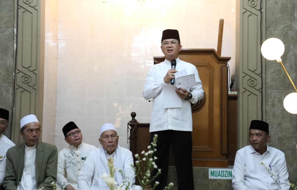 Walikota-Syafrin-Hadiri-Peringatan-Maulid-Nabi-di-Pondok-Labu-dan-Duren-Tiga