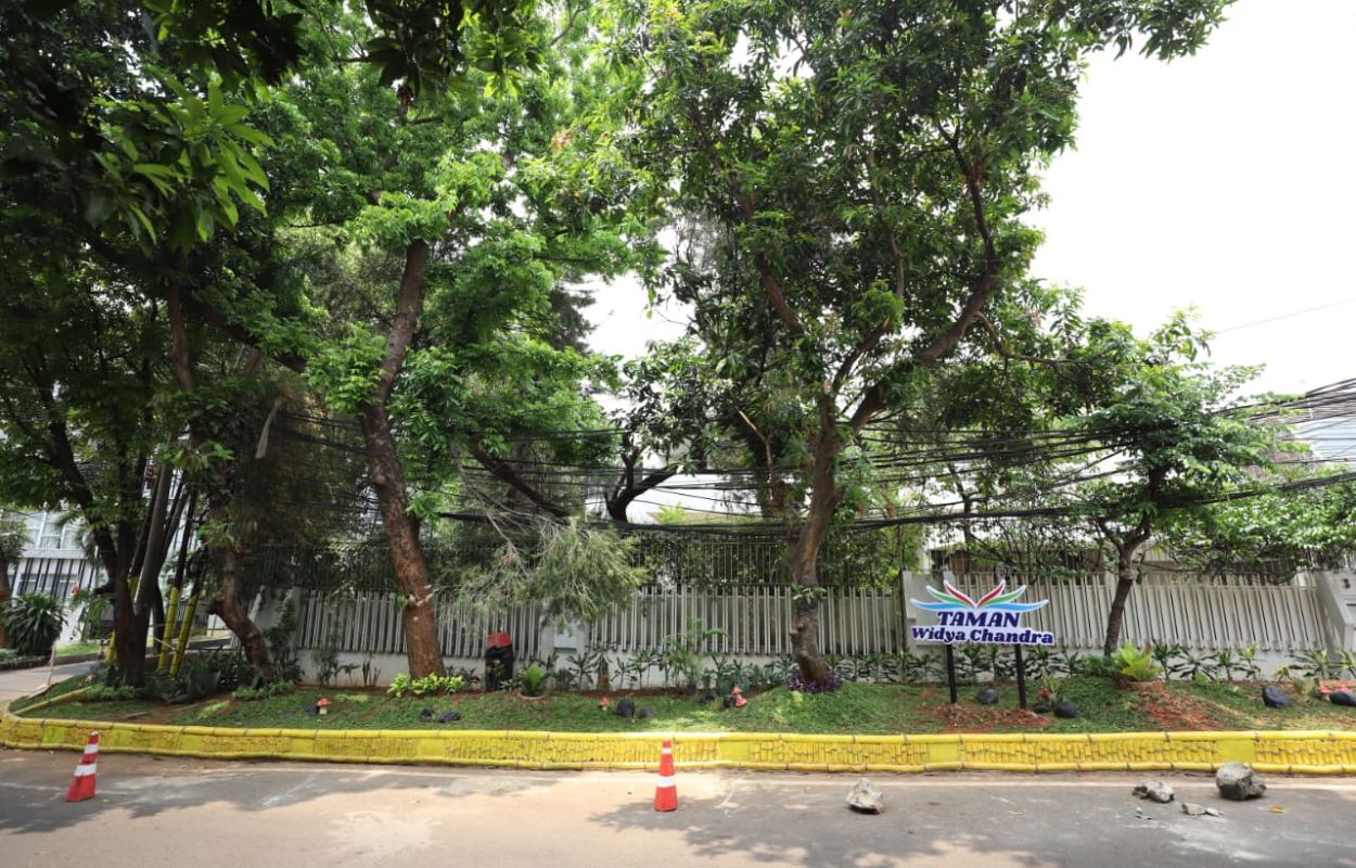 Kelurahan-Senayan-Bangun-Taman-Widya-Chandra