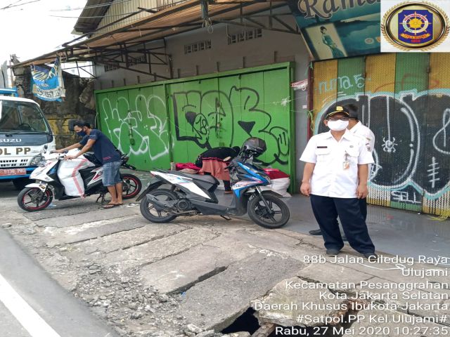 kelurahan-ulujami-gelar-operasi-penegakan-psbb