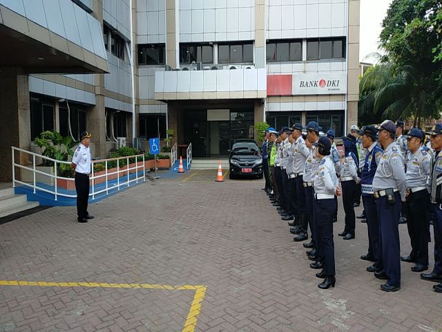 sudinhub-jaksel-apel-bersama-tni-polri-sinergikan-tugas